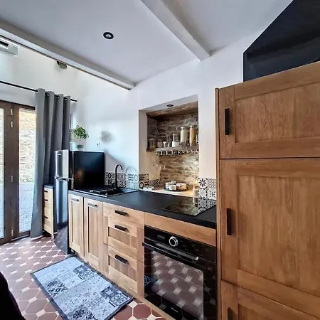 펜션 Duplex Calme - - Sauna - Parking - Wifi Comps-la-Grand-Ville