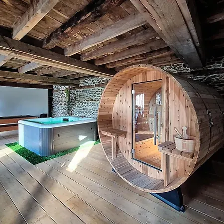 בית נופש Duplex Calme - - Sauna - Parking - Wifi Comps-la-Grand-Ville