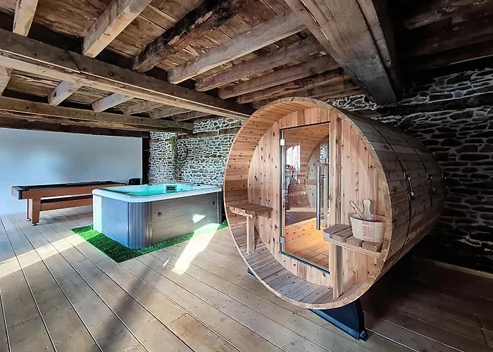 بيت للعطل Duplex Calme - - Sauna - Parking - Wifi Comps-la-Grand-Ville